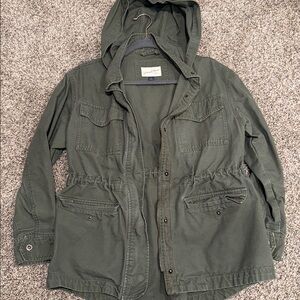 Universal Thread Olive Hooded Jacket